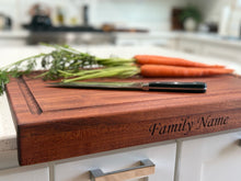 Load image into Gallery viewer, Personalized Carving Board